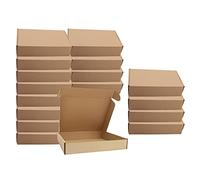 30 Pièces Boîtes Cadeaux Sacs Cadeaux,Boîtes Cadeaux en Carton,Boite Carton de 15x 15 x 5 cm - Boite Carton Cadeau Emballage Facile à Assembler pour Fêtes,Anniversaires,Mariages, Baptêmes,Événements