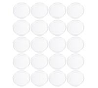 30 Pièces Boîtes de Petri en Plastique Transparentes | Couvercles, Usage en Biologie et Microbiologie, Réutilisables ou Jetables, pour Garçon et Filles