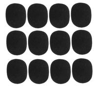 30 Pièces Bonnette Anti Vent en Mousse Noire, Mini | Micros à Main et Perche, Effet Filtre Anti Souffle, Confort Solide, Usage Extérieur et Studio