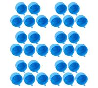 30 Pièces Bouchon à Visser pour Bouteille D'eau, Bleu, Plastique | Filetage Précis, Large Compatibilité, Construction Robuste, Design Ergonomique