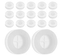 30 Pièces Bouchon en Silicone pour Trou de Paille, Couvercle Bois | Protection L’environnement Extérieur, Ajustement Confortable, Facile à Retirer, pour Voyage et Extérieur