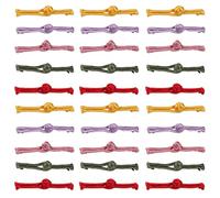 30 Pièces Boutons de Costume Ethniques Faits Main, Forme un Mot | Finition Soignée, Style Chinois Unique, Usage Polyvalent, Ne Se Décolore Pas au Lavage Couleur Aléatoire Style Aléatoire