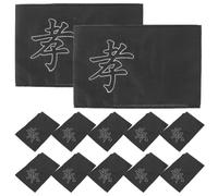 30 Pièces Brassards Funéraires Noirs pour Famille, Polyester | Attache Rapide, Port Confortable, Apparence Unifiée, pour Cérémonie Funèbre et Décoration de Deuil