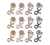 30 Pièces Broche Stéthoscope Mini Rétro en Alliage