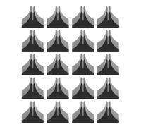 30 Pièces Capuchon de Bouton de Fader pour Console Potentiomètre | Plastique Noir, Structure Compacte et Minimaliste, Réglage Facile, Usage Console Audio