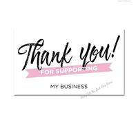 30 Pièces Carte De Remerciement Blanche Merci Pour Votre Commande Carte Étiquettes D'éloges Pour Les Petites Entreprises Décor Pour Petite Boutique Paquet Cadeau - Type P-30pcs Set