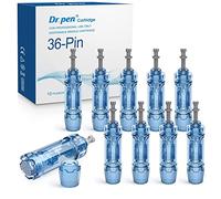 30 pièces Cartouches d'aiguilles d'origine Pièces de Rechange Jetables Compatible avec Dr Pen Ultima A9 Stylo électrique Derma Microneedling,36pin
