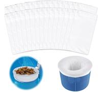 30 Pièces Chaussette Skimmer Piscine,Accessoire Piscine,Chaussette Skimmer Lavable & pour Panier Skimmer,Prefiltre Skimmer Piscine Nylon Élastique