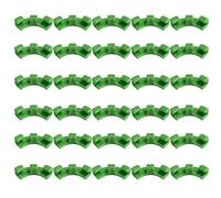 30 Pièces Cintreuse de Plantes à 90 Degrés, Entraîneur de Cintrage de Plantes, Clips de Cintrage de Plantes, Adaptés pour Plier Les Tiges des Plantes et Changer Le Sens de Croissance(Vert)