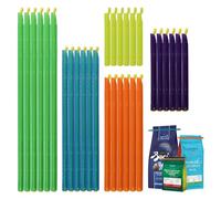 30 Pièces Clip de Fermeture, Hermétique Réutilisables, 9/12.5/18.5/22.5/28.5cm Sachet Alimentaires Clips Pinces Nourriture, Bâton de Scellage Durable pour Cuisine, la Maison