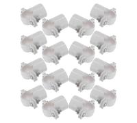 30 Pièces Colliers de Serrage Non Métalliques Clip de Support PVC | Conception à Clip Base, Montage Mural, Réduit les Fuites, Usage Large, pour Plombiers et Entretien