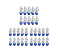 30 Pièces Connecteur Powercon Mâle 3 Broches Prise D'Entrée de Signal pour Faisceau Lumineux de Scène Lumière de Sortie de Puissance