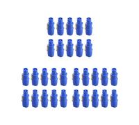 30 Pièces Connecteur Powercon Mâle 3 Broches Prise D'Entrée de Signal pour Faisceau Lumineux Entrée D'Alimentation de Lumière de Scène