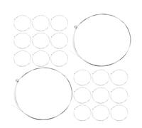 30 Pièces Cordes de Guitare Acoustique E Première | Remplacement Rapide, Surface Polie, Réduit le Frottement des Doigts, pour Professeurs et Débutants