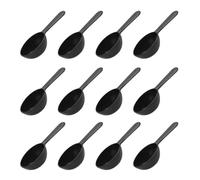 30 Pièces Cuillère Doseuse 7g en Plastique PP Noir | Graduations en Relief sur Manche, Portion Précise, Nettoyage Facile, pour Pâtisserie Cuisine