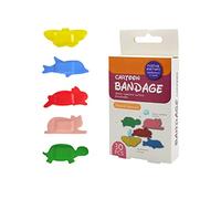 30 Pièces de Bande Dessinée Pour Enfants Bandage Design Animal Baby Band-Aid Autocollants d'Hémostase Adhésifs Imperméables pour le soin des plaies pour les enfants et les tout-petits Protéger