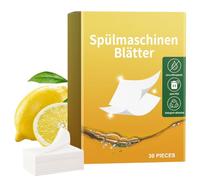 30 pièces de feuilles pour lave-vaisselle,tablettes pour lave-vaisselle pour un nettoyage puissant,Nettoyant Lave Vaisselle,tablettes pour un nettoyage intensif,pouvoir dégraissant et brillant(citron)