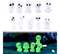 30 pièces de figurines en résine Alien, Glow in the Dark Ornaments, Glow in the Dark figurines Alien, Aliens, Ornaments