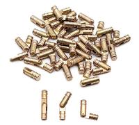 30 pièces de mini charnières Barrel, charnières cachées de meubles pour boîte à bijoux DIY, boîte cadeau, boîte en bois, boîte à bijoux-0,4 x 2 cm