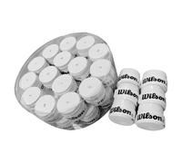 30 Pièces de sur-grips originaux antidérapants pour raquettes de tennis, accessoires de padel, antichoc, pour entraînement de tennis, badminton, squash et bandeau absorbant la transpiration WILSON BLA