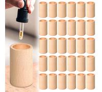 30 Pièces Diffuseur D'huiles Essentielles en Bois, Petit Diffuseur D'arômes en Bois, Diffuseur De Parfum, Bois Diffuseur D'huiles Essentielles, Diffuseur De en Bois pour Huiles Essentielles