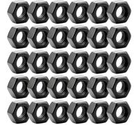 30 Pièces EcrouM5 Écrous Hexagonaux Zingués Noirs Acier Ecrou Frein,BoulonM5,Boulon,Écrous Inox 5mm,Ecrou Autobloquant Frein Nylstop M5,Usage Interieur Et Exterieur,Pour Usage Intérieur Et Extérieur