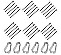 30 Pièces Embouts de Rechange S Pen pour Samsung Galaxy Tab Galaxy S6/ S6lite/S7/S8/S9/Note10/Note20 /Note10+/Note20 ultra/S21U/S22U/S23U Ultra Toucher Stylet S Pen Tips Nibs (Noir)