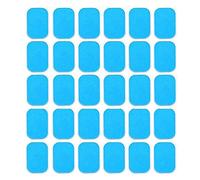 30 Pièces EMS Patch Gel, Tampons Hydrogel Rechange, Abdominal Musculaire Patch Gel, Remplacement Gel Feuille, pour Stimulateur Abdominal Musculaire de Machine de Formateur ABS EMS