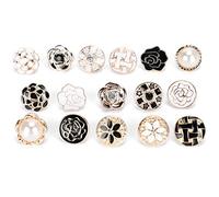 30 pièces épingles à boutons de col, sans couture ni outils, bouton-pression de remplacement instantané, bouton décoratif dissimulé, manteaux sans clous, pulls, chemises, outil