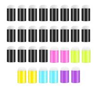 30 Pièces Éponges De Doigt, Éponges De Peinture Au Doigt, Éponges Du Bout Des Doigts, Peintures À L'Aquarelle, Outils D'Application De Peinture, Éponges De Peinture D'Art