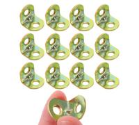 30 Pièces Équerre en Acier Inoxydable 90 Degrés | Structure en L, Trou de 5mm, Finition Or, pour Meubles, Bibliothèques, Cuisines Commerciales