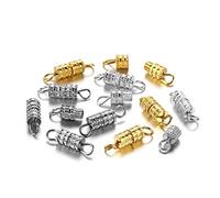 30 pièces Fermoir fermé fermoirs magnétiques Cylindre à vis Forte Boucle Bracelet connecteurs Bijoux à bricoler soi-même Faisant trouver des Accessoires
