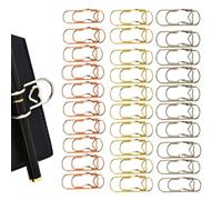 30 Pieces Heart Pen Clip for Notebook,Journal Clips to Hold Journal Open, Heart Pen Clip Metal Pencil Clips Multifunctional, Planner Accessories