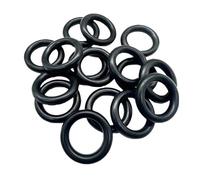 30 pièces joints toriques en caoutchouc HNBR, 1 x 2.2 x 4.2 mm, caoutchouc nitrile butadiène hydrogéné, noir