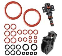 30 Pièces Joints Toriques pour Philips Saeco Afin de Résoudre Fuites et Problèmes d'éCoulement de L'Eau, Joints Toriques en Silicone pour Machines à Café pour Valve de Support, Valve de Vapeur