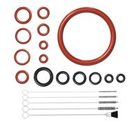 30 Pièces Joints Toriques pour Philips Saeco, avec Brosse de Nettoyage, Machine à Café Joint O-ring, pour Soupape de Support, Vapeur, Sortie