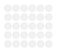 30 Pièces Kazoo Diaphragmes Flûte Diaphragmes Kazoo Membrane Plastique Instruments de Musique Accessoires