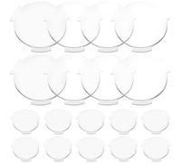 30 Pièces Lentille de Remplacement VR Biconvexe 25mm 45mm | Pièce Portable à Double Convexité, pour Consoles de Jeu et Smartphones, Usage Collectif et Commercial