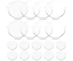 30 Pièces Lentille de Remplacement VR Biconvexe 25mm 45mm | Pièce Portable à Double Convexité, pour Consoles de Jeu et Smartphones, Usage Collectif et Commercial