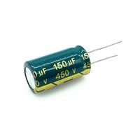 30 pièces/lot 450V 150UF taille 18 * 30MM haute fréquence basse impédance 400V150UF condensateur électrolytique en aluminium taille 20%(30pcs)