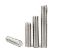 30 pièces M4 en métal entièrement fileté tige 304 tiges de clouage en acier inoxydable filetage à droite vis de barre goujons longueur 20-300mm for la fixation d'assemblage(M4x30mm)