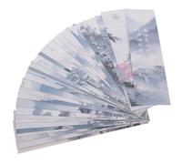 30 Pièces Marque-page Carte Papier Style Chinois Vintage | Léger, Compact et Peu Déformable, pour Enseignants et Bureau, Lot Décoratif à Glisser un Livre