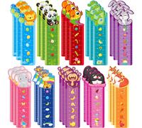 30 Pièces Marque-Pages En Papier Animaux Clip De Page Bookmarks Personnalisé Papier Marque-Pages Livre Pour Enfants Fille Signets Marque Page Manga Pour Fournitures De Lecture(15cmx4cm)