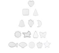 30 Pièces Moules à Bougies en Plastique pour Loisirs Créatifs | Base Stable, Usage Simple, pour Passionnés de Diy, Maison et Temple, Coffret de Fabrication Couleur Aléatoire