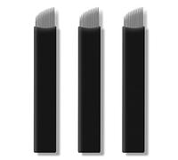 30 Pièces Nano lames extrêmement fines de 0.18mm aiguilles de Microblading maquillage Permanent tatouage des sourcils lame de broderie 3D (30PCS 14Pins)