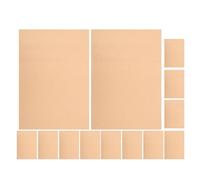 30 Pièces Papier Braille 4 Lignes en Apprentissage Présent | Feuilles Lisses pour Tableaux Braille, Pratique et Amélioration des Gestes, Usage École Bureau Adultes