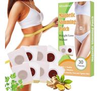 30 Pièces Patchs Minceur, Brûleur de Graisse, Brleur de Graisses Abdominales, Réduction de la Graisse Abdominale et la Taille, Anti-Cellulite, per Détox Doux et pour le Soin du Corps