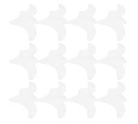 30 Pièces Patchs Oculaires Blancs en Tissu pour Rides du Visage | Motif Dentelle Transparent, Usage Jour ou Nuit, pour Plis Nasogéniens et Rides des Lèvres