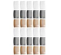 30 Pièces Peigne de Coiffure à 14 Dents, Style Élégant | Dents Souples, Confort pour Cuir Chevelu Sensible, Maintien Sûr des Chignons, pour Séparations Latérales et Cheveux Épais