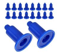 30 Pièces Pieds de Balance Numérique en Plastique Bleu | Absorption du Bruit, Protection les Chocs, Installation Facile, Usage en Laboratoires et Cuisines